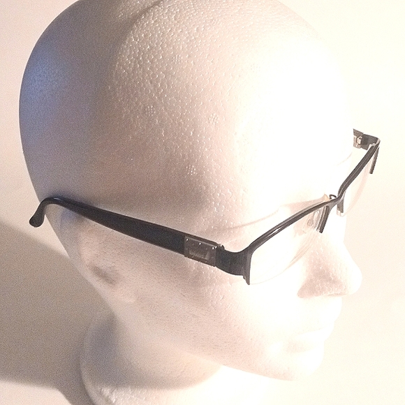 Chloe Women's Eyeglasses Frames Cl1223 Black Half Rim Rectangular - Picture 2 of 9